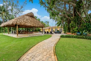 Lush gardens, huge tiki with ocean access - Image 4