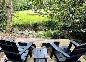 Pisgah Creekside Nook | Creekside + Fireplace - Image 3