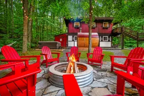 Chalet Rückzugsort | Whirlpool, Sauna & Feuerstelle - Image 4