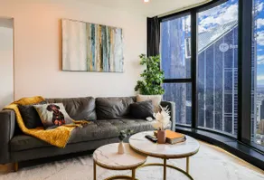 City Views Apt | 2BR | 1 Queen Bed | 2 Single Beds - Image 2