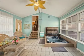 INdoor HOT TUB pool table @ Pocono Mountains - Image 5
