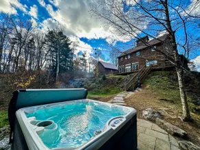 Modern Post & Beam near Stowe Village with Mountain Views and Private Waterfall - Image 2