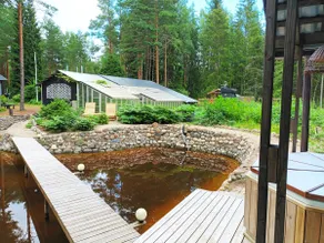 Kuresoo. Sauna house behind the pond - Image 4
