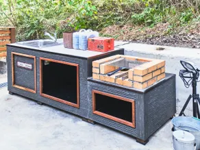Enjoy a BBQ in the 1200-square-meter forest.- 4LDK Resort Cottage - Image 5