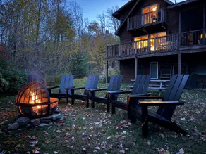Berkshires Cabin in Woods with Mountain Views - Image 4