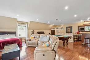 Loft with fireplace, pool table, home theater and more - Image 3