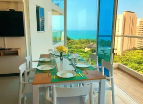 Direct sea view - private balcony - Pool- 8 pax - Image 3