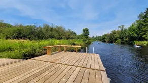 Riverside Chalet | Hot Tub, Private Dock & Kayaks - Image 3