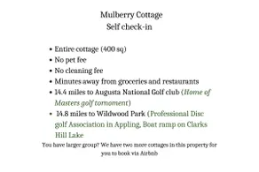 Mulberry Cottage on 16 Acres, King Size Bed, No Pet Fee - Image 5