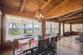 Lakefront Log Cabin - Kayaks & Outdoor Fireplace - Image 5