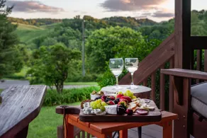 Pet Friendly NC Cabin with Beautiful Views and Hot Tub near West Jefferson. - Image 4