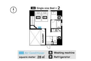 Very close to the TV Tower and Oasis 21 | 2-minute walk to Hisaya-odori Station | 5 minutes by subway to Nagoya Station, Vacat. - Image 2
