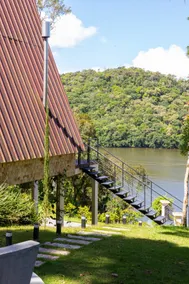 Romantic Chalet with Hot Tub and Lake View - Image 3
