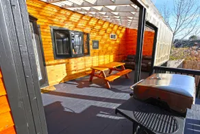 Cabin completely fenced Pool hot tub gameroom - Image 5