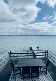Private Lake Access + Deck, Dock, Fireplace | FLX - Image 2
