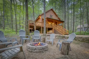 Cozy Cohutta Cabin - Creek Front Mountain Cabin - Hot Tub - Pet Friendly - Image 2
