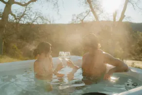 Sunset Glow Hidden Meadow BBQ HotTub by Casa Oso - Image 5