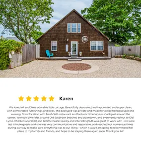 Luxury Driftwood Cottage Saybrook Point - Image 5