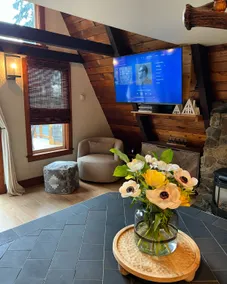 Cozy A Frame Cabin with Bunkhouse - Image 3