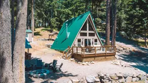 Cozy A Frame Cabin with Bunkhouse - Image 2