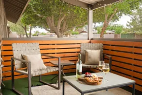 10-min Walk to Downtown | Cozy Patio + Desert Vibe - Image 3