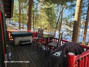 Baker Cabin at Colden Lodge A Romantic Adirondack Private Cabin on Lake Flower - Image 3