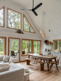 Log cabin on lake in WI woods - Hytte Ro - Image 3