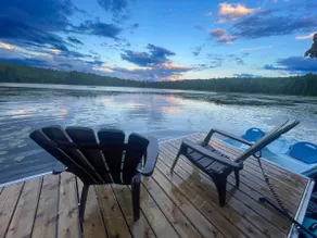 Cardinal de Beauvoir♥ 4Season Spa ☼ AC ☼ Lakefront ↟ Wood Fireplace ♡ St-Calixte - Image 5