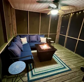 Fire table! Premier Location and Views! Lakefront! - Image 3