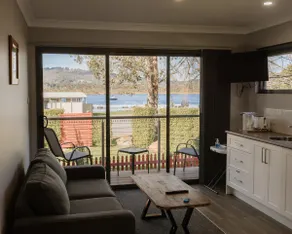 Huon River View Suite · Boat Reflections - Image 2