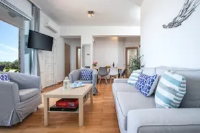 DIMITRA apartment with private pool and sea view -the ground floor of a two storey building - Image 3