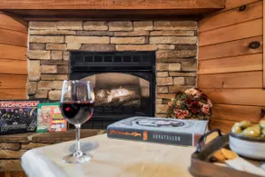 Private-Couples Cabin-Dollywood-No SteepRd-King Bd - Image 5