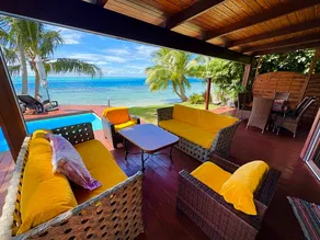 Villa Maharepa Beach by ENJOY VILLAS/3 bdrm with AC/2 bath/private pool + beach - Image 3