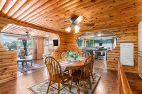 Lakefront Log Cabin w/ Private Pier & Fire-pit - Image 5