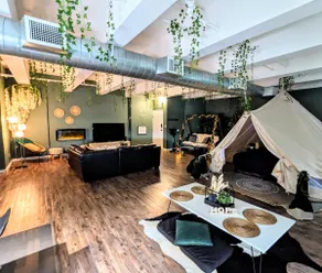 Cozy Boho Indoor Glamping | Rogers | Free Parking - Image 2