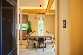 Italian resort with a rooftop pool patio in Izu, featuring a natural hot spring, sauna, BBQ, fireplace, and workspace - Image 5