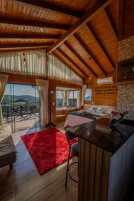 Recanto da Lua Chalet - beautiful view with bathtub - Image 2