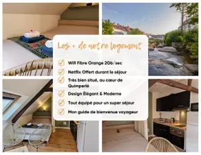 6. Comfortable Natural Studio in the heart of Quimperlé - Image 3