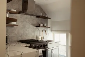 Cozy Designer Loft - Brown Uni - Image 5