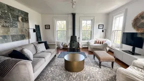 Grand farmhouse, big groups, close to skiing, 1 mi to VT, XL Hot Tub. - Image 3