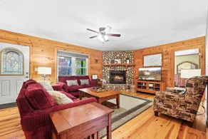 Pet-Friendly 3BR Cabin w/ Fire Pit & Games - Image 3