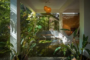 Tropical Cozy Home with Porch & Fish Pond - Image 4