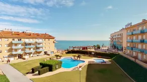 An apartment with a sea view, a swimming pool and parking. - Image 2
