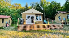 Cozy Lakefront Cabin, Dock, Fire Pit & Sunset Views Tiny Barn - Cabin 4 - Image 3