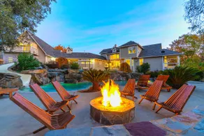 Rockslide Pool+Hot Tub+Fire pit | Luxury Estate - Image 2