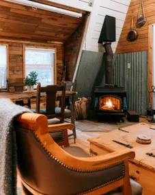The A-Frame @ SkyCamp: Hot Tub and Sauna - Image 4