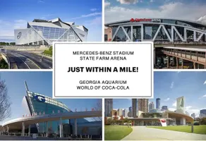Stylish Home Steps from Mercedes Benz Stadium - Image 2