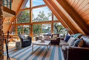 Lakefront A-Frame | Stunning Views | Private Dock - Image 2