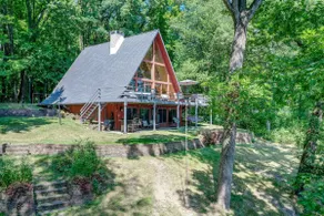 Lakefront A-Frame | Stunning Views | Private Dock - Image 3