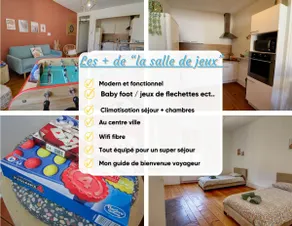 Right in the center - train station and parking - 20 min CNPE BUGEY - Image 2